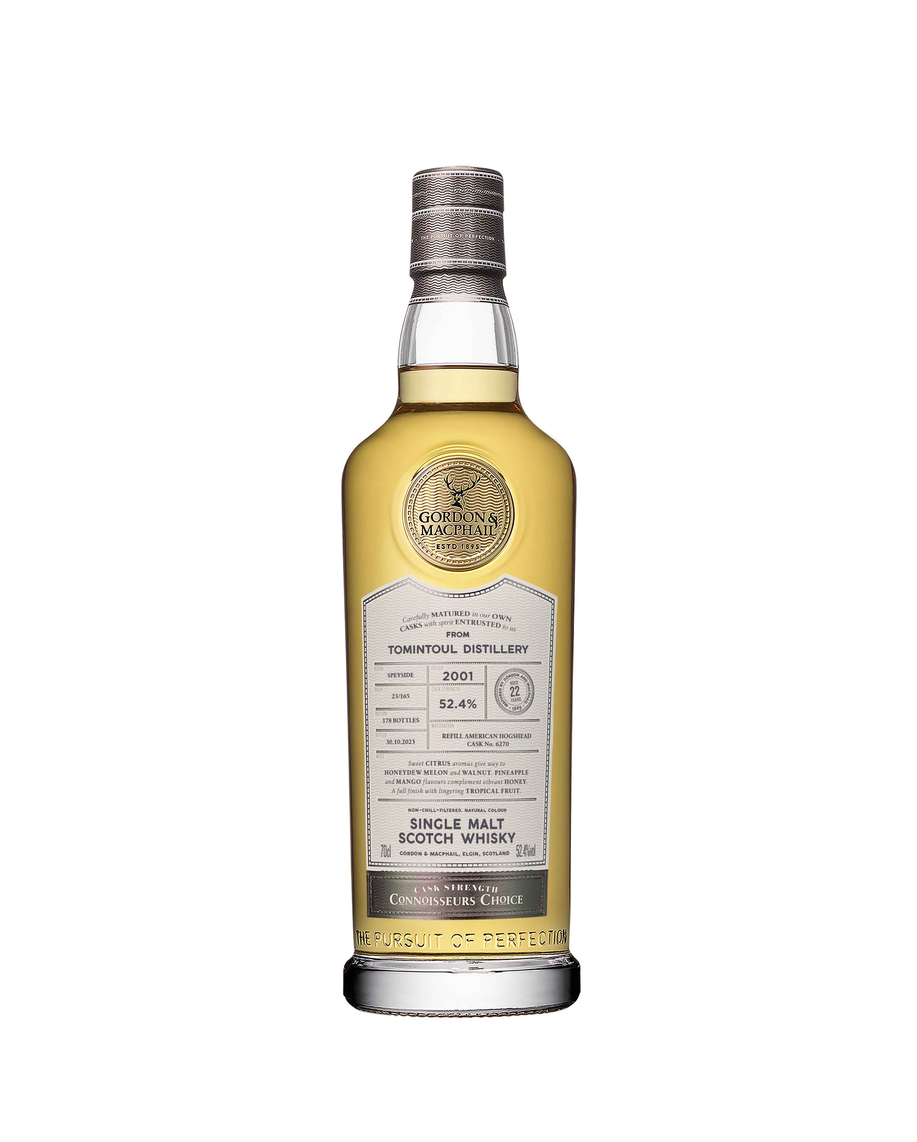 Connoissurs Choice from Tomintoul Distillery 2001 23/165